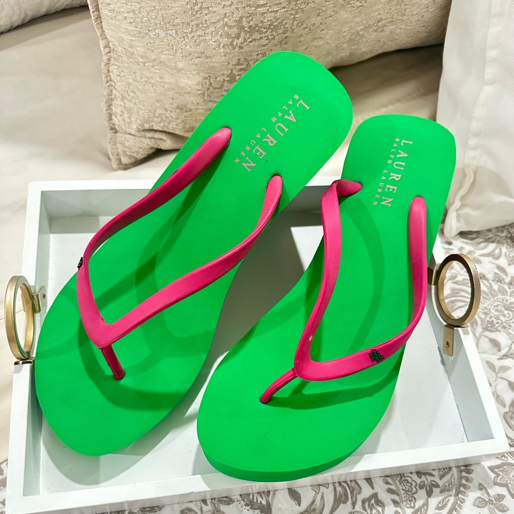 Ralph Lauren wedge sandals